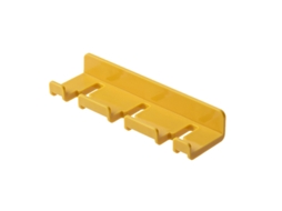 Suporte de parede para escova de dentes, sem impacto, com ganchos AQUAFORGE