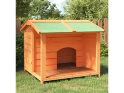 Vidaxl Casota 96x87x80,5 Cm Pinho Maciço Castanho