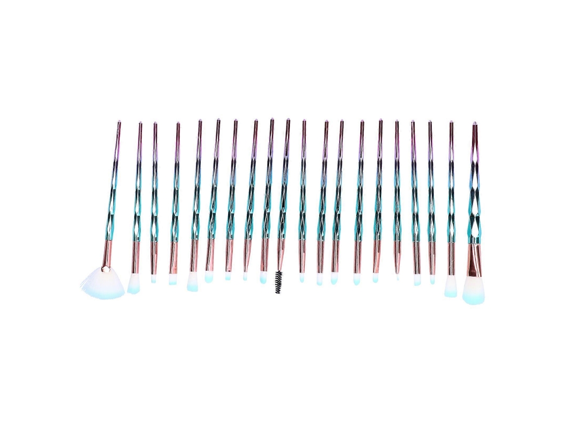 Conjunto De Pincéis De Maquiagem Profissional Pincéis Sintéticos Para Sombra, Pó Solto E Cosméticos. Everley891