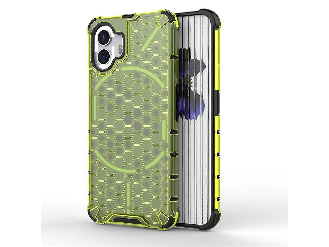 Capa Para Celular Nothing Phone 2 À Prova De Choque Com Estrutura Em Favo De Mel