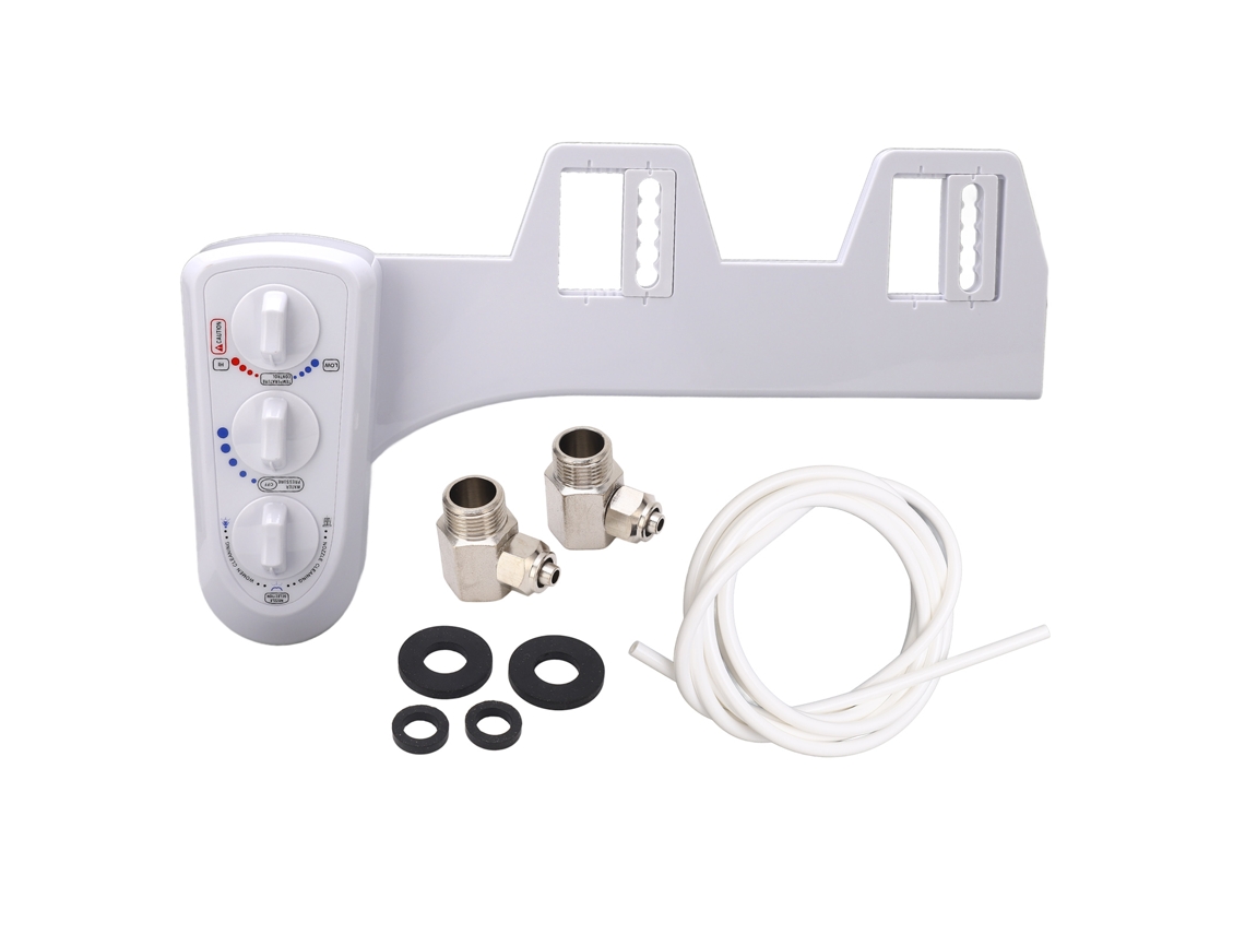 Bidet com dois bicos autolimpantes ajustável pressão e temperatura