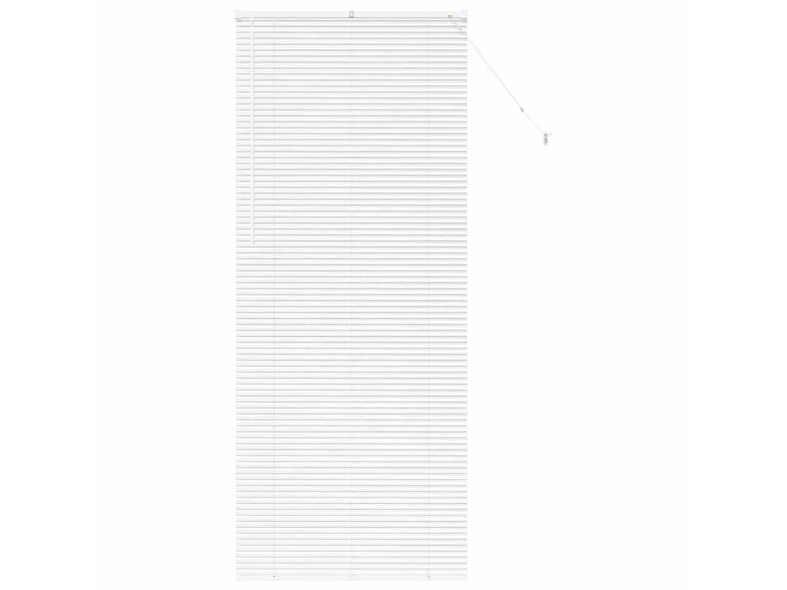 Conjunto 1 Persianas Venecianas Vidaxl Branco Alumínio (220 X 95 Cm)