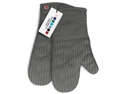 Luvas De Silicone Resistentes Ao Calor, Cinza, 1 Par, 12,5 Polegadas, Para Assar Na Cozinha