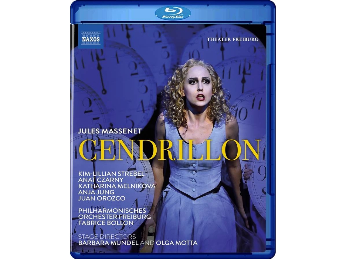 Blu-ray Video Strebel/Czarny/Bollon/Philharm.Orch.Freiburg/+ - Cendrillon (1CD)