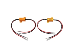 2 Unidades Resistor Led 25w8ω Pequeno Eficiente Fácil Uso