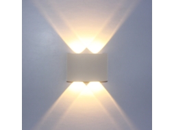 2026 lâmpada de Parede Moderna Led 85 265v, Aplique de Parede com Luz para Cima e para Baixo, Iluminação Interior para Quarto Varanda Corredor Escadas