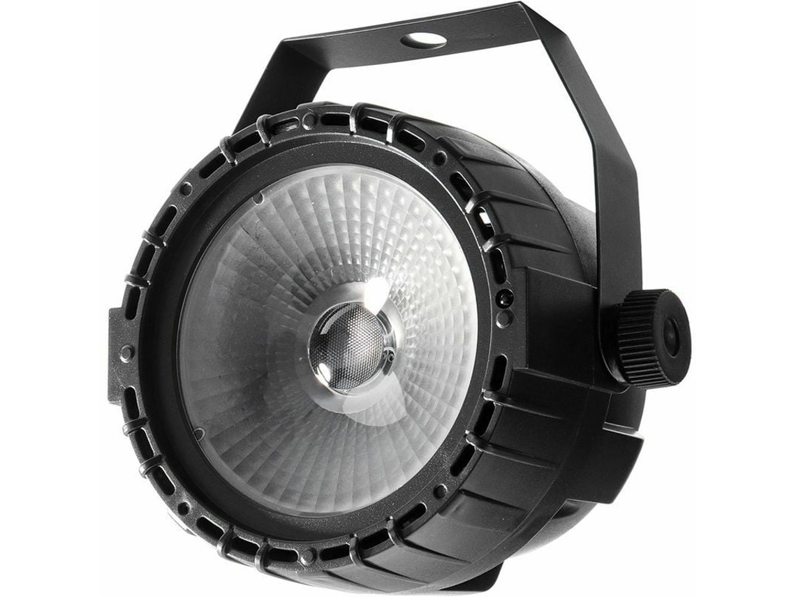 Fonte de luz RGBUV com controle remoto, COB, montagem em superfície, potência de 30 W, 15 W, autopropelida. Método de controle: controle de voz, DMX512, MA. Slowmoose