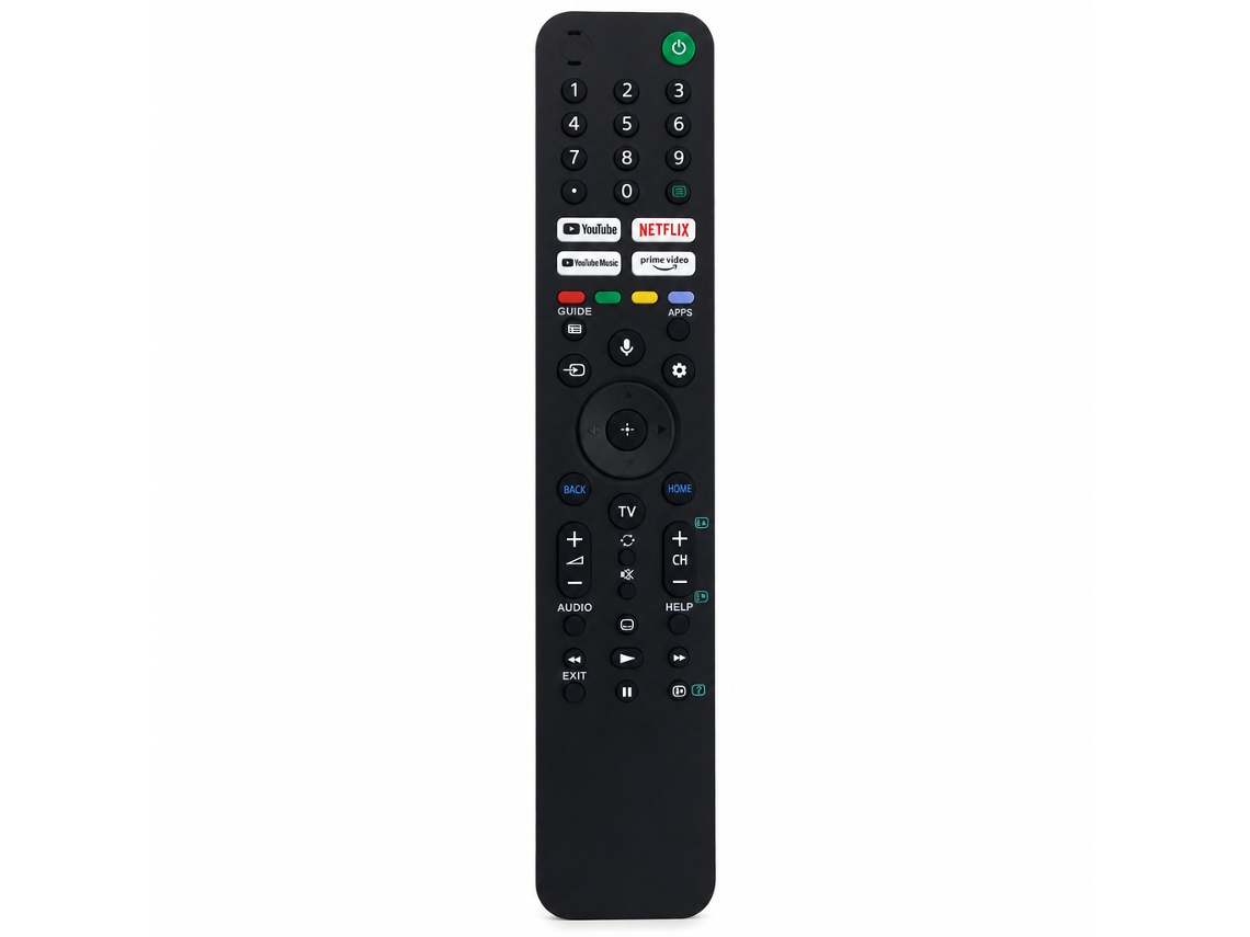 Comando À Distância Infravermelho Rmf-tx520p Compatível Com Televisores Sony, Sem Configuração, Sem Voz