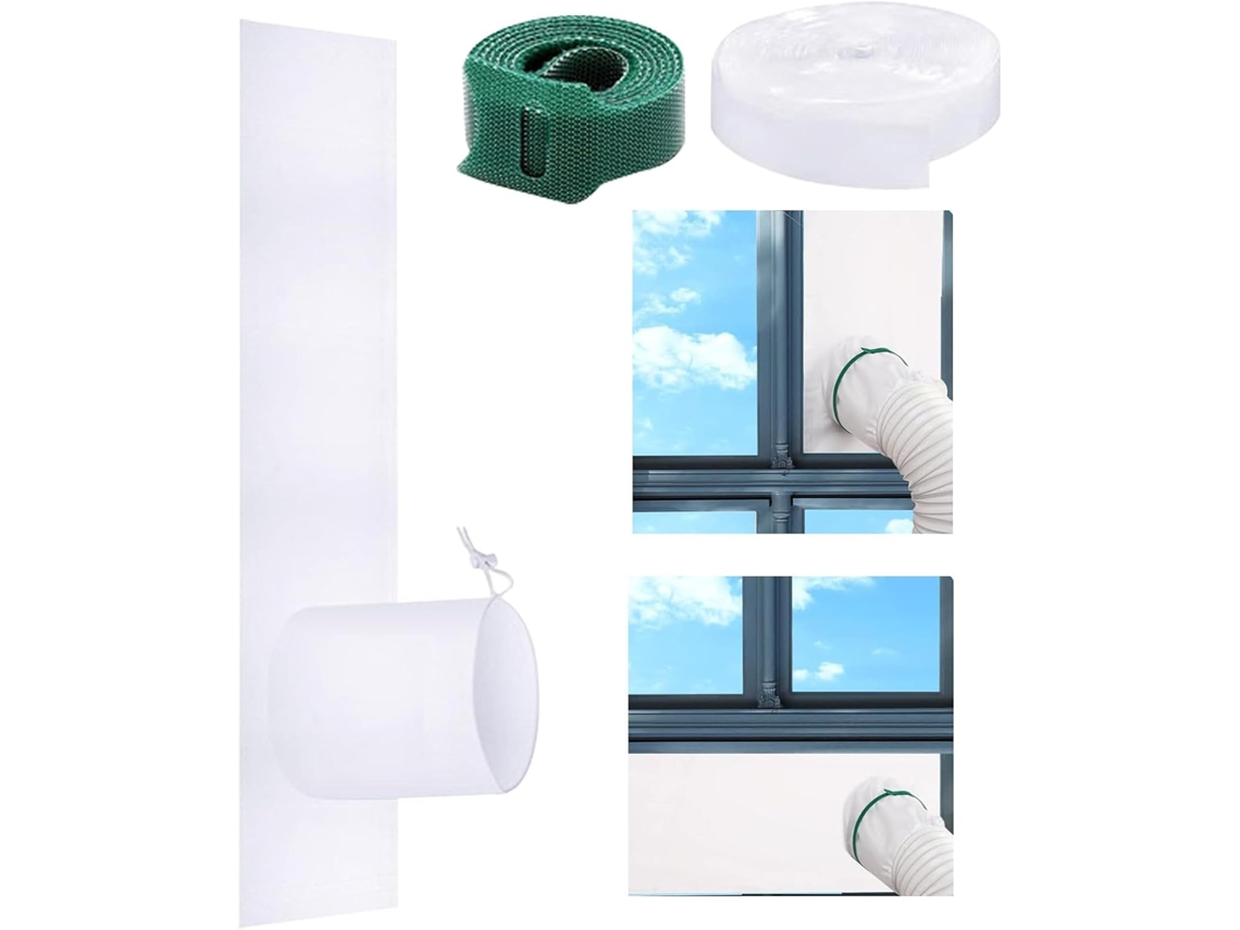 Kit De Ar Condicionado Portátil Para Janela - Economia De Energia E Resistência Ao Desgaste
