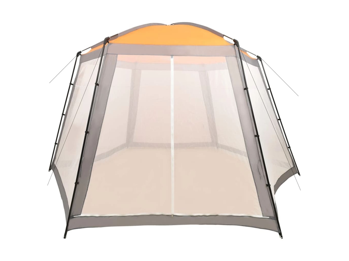 Maison Exclusive - Tenda Para Piscina 500x433x250 Cm Tecido Cinzento