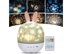Projetor De Estrelas Infantil 2024 Com Rotação 360° E Temporizador Musicaljsrfy Aquaforge