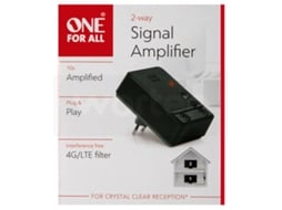 Amplificador de Antena ONE FOR ALL SV9620 — 2 saídas | Amplificação de 20 dB