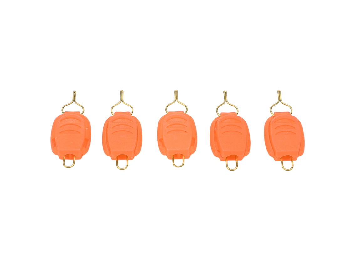5 Parafusos de Linha de Pesca Laranja