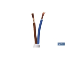Rollo 100m manguera blanco h05vv-f (2x1mm)