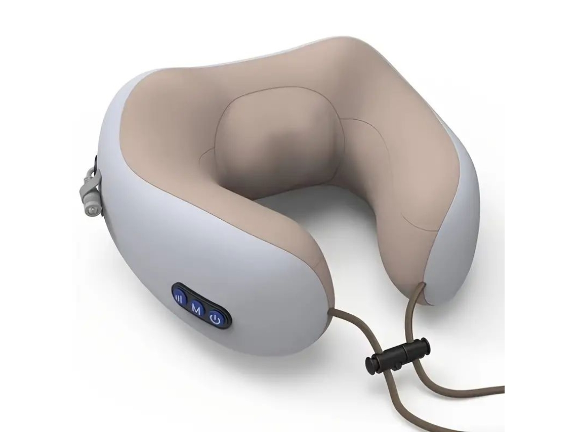 Almofada Elétrica Para Massagem No Pescoço Em Forma De U E Que Se Adapta Ao Pescoço Aquecimento Ajustável Para Massagem E Relaxame Aquaforge