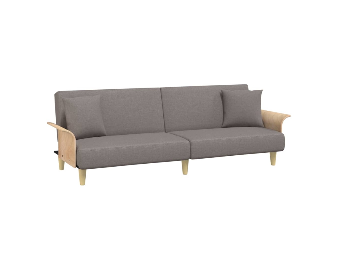 Sofa Bed, Sofa Beds Vidaxl Cinzento-acastanhado Tecido (n/a)