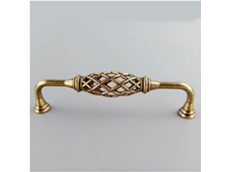 Puxador Para Porta Deslizante, Cor Bronze E Preto, Estilo Gaiola De Pássaro, Para Móveis, Gavetas, Guarda Roupas