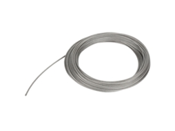 Cabo De Aço Inox 304 2.5mm 20m Para Pesca E Elevação