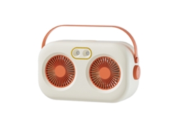 Ventilador Portátil com Névoa Usb Mister Spray Resfriamento Rápido Umidificador Desktop Branco | S/MARCA
