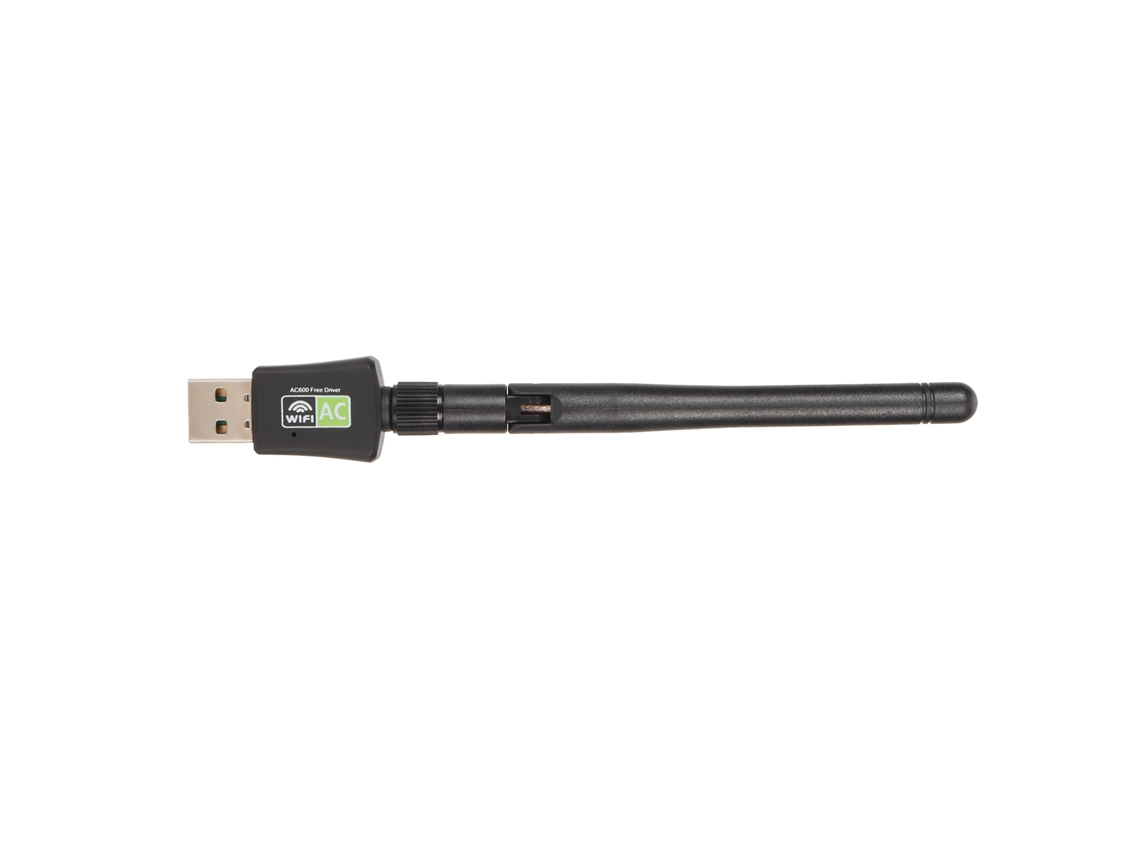 Adaptador Sem Fio Wifi Usb (recepção De Banda Dupla Com Antena)