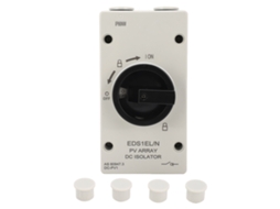 Interruptor Isolador Pv Dc 32a 1000v Ip66 À Prova D'água Retardante Chama Desconexão Rápida Solar