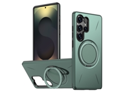 Suporte Giratório Compatível Com Capas Magnéticas De Celulares Samsung.verde-a05