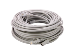Cabo De Extensão Ethernet Cat 5 Com Fonte De Alimentação Integrada, Cabo