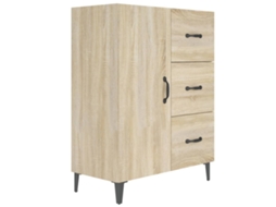 Sideboard, Sideboards Vidaxl Marrom Madeira Processada (n/a)