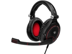 Auscultadores Gaming com Fio SENNHEISER Game Zero (Over Ear - Multiplataforma - Noise Cancelling - Preto)