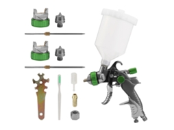 Kit De Aerógrafo Hvlp 2008 Com Pontas De Aço Inoxidável 1.4-2.0mm Para Pintura De Carros E Reparações