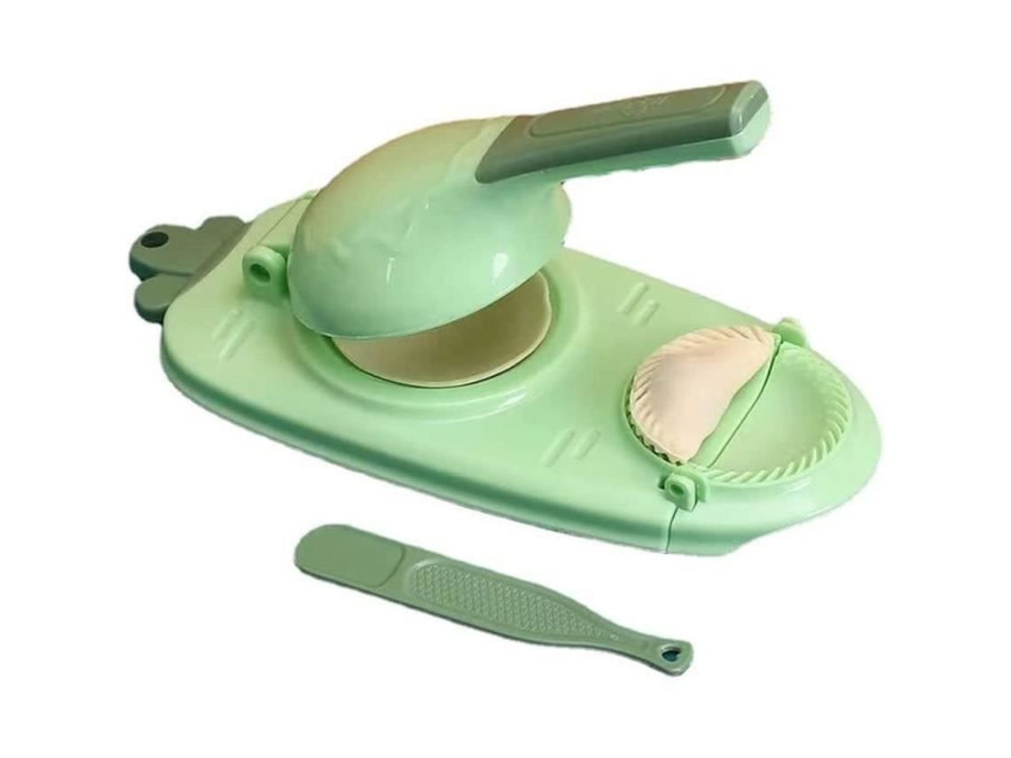 Máquina de Bolinho 2 em 1 Máquina Automática de Ravióli Kit de Molde de Ravioli Prensa de Massa e Molde de Bolinho Máquina