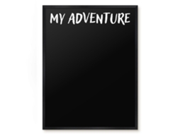 Magnetic Glass Board My Adventure For The Hall Espelharte (60x80 Cm)