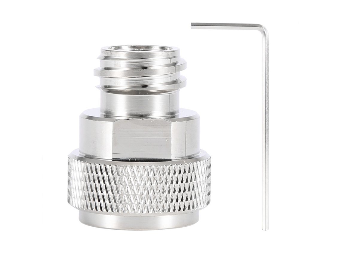 Adaptador de Recarga de Cilindro Co2 com Mangueira 36in | S/MARCA