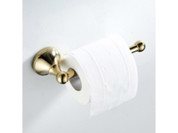 Suporte De Papel Higiênico De Parede Nas Cores Dourado, Bronze, Preto E Cromado.