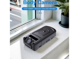 Mini Câmera De Vídeo Md36 Hd 1080p Com Lanterna E Corpo Magnético