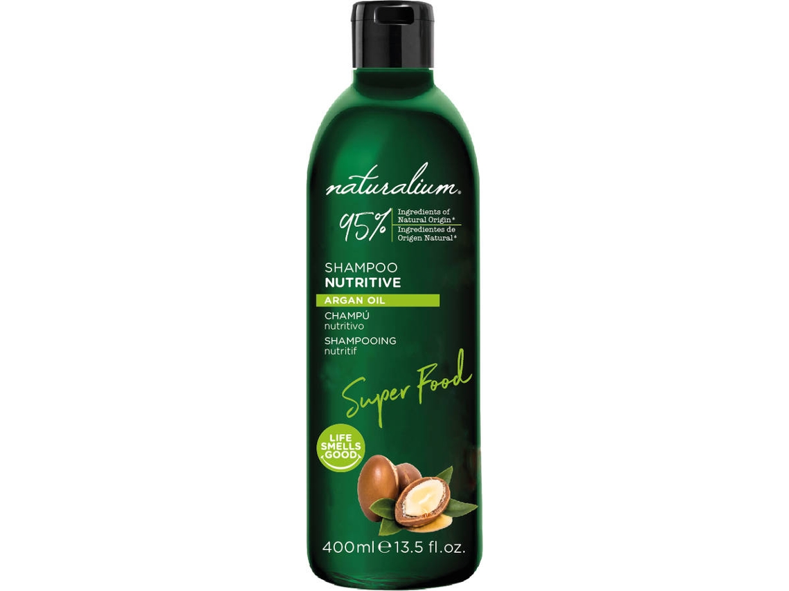 Champô NATURALIUM Super Food Óleo de Argão (400 ml)