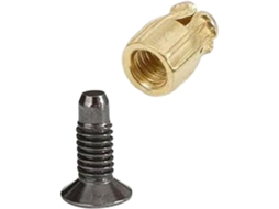 Conjunto De Porcas Expansão Integradas Para Fixação Portas Armários,