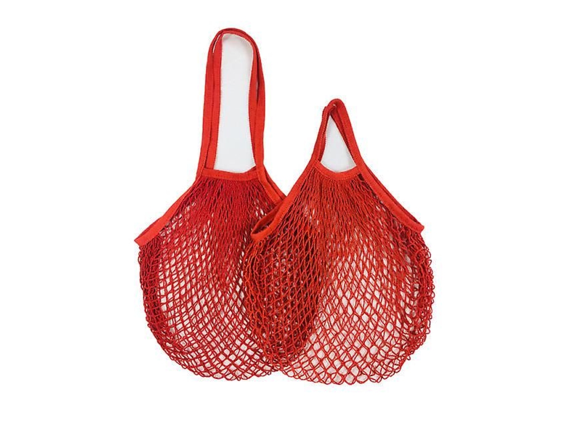 20 Sacolas De Compras Reutilizáveis ​​em Cores Variadas, Sacola De Rede Portátil Para Armazenar Frutas E Verduras, Sacola De Malha Dobrável E Eco