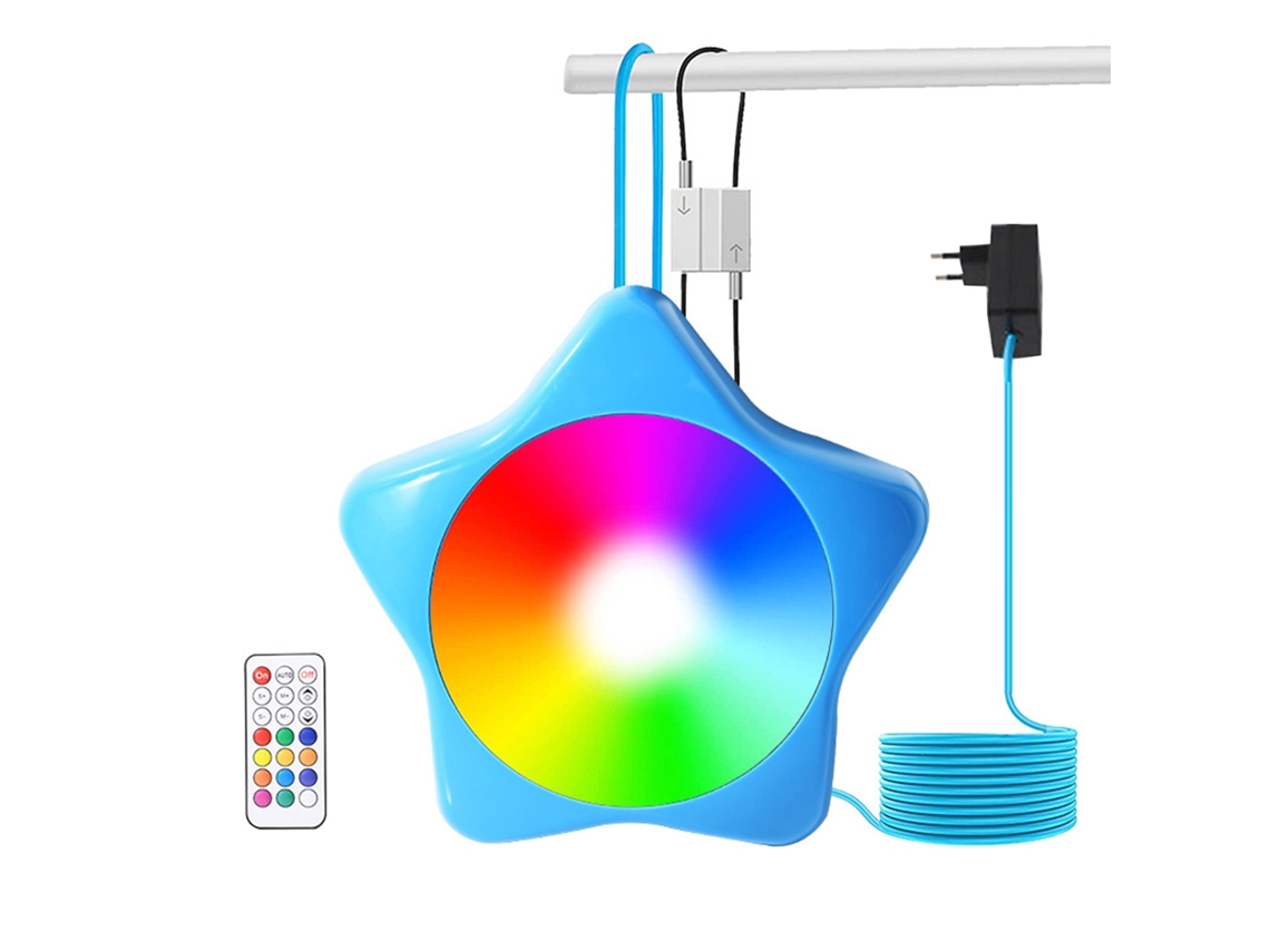Lâmpada Led Submersível para Piscina com Controle App e Sincronização de Música | S/MARCA