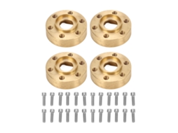 Adaptador Hexagonal De Roda Rc De Latão 1.9 2.2in
