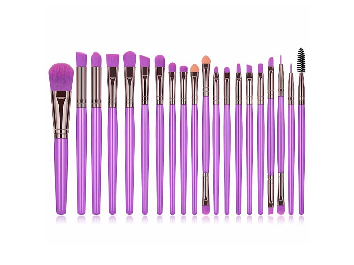 Pinceis De Sombras Oculares Sinteticos Mistura Maquiagem