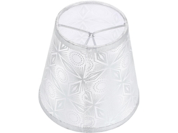 Capa de Tecido Prateado para Luminárias de Parede e Teto, Acessório Decorativo Simples e Elegante, Protege o Material. SFUSHOS