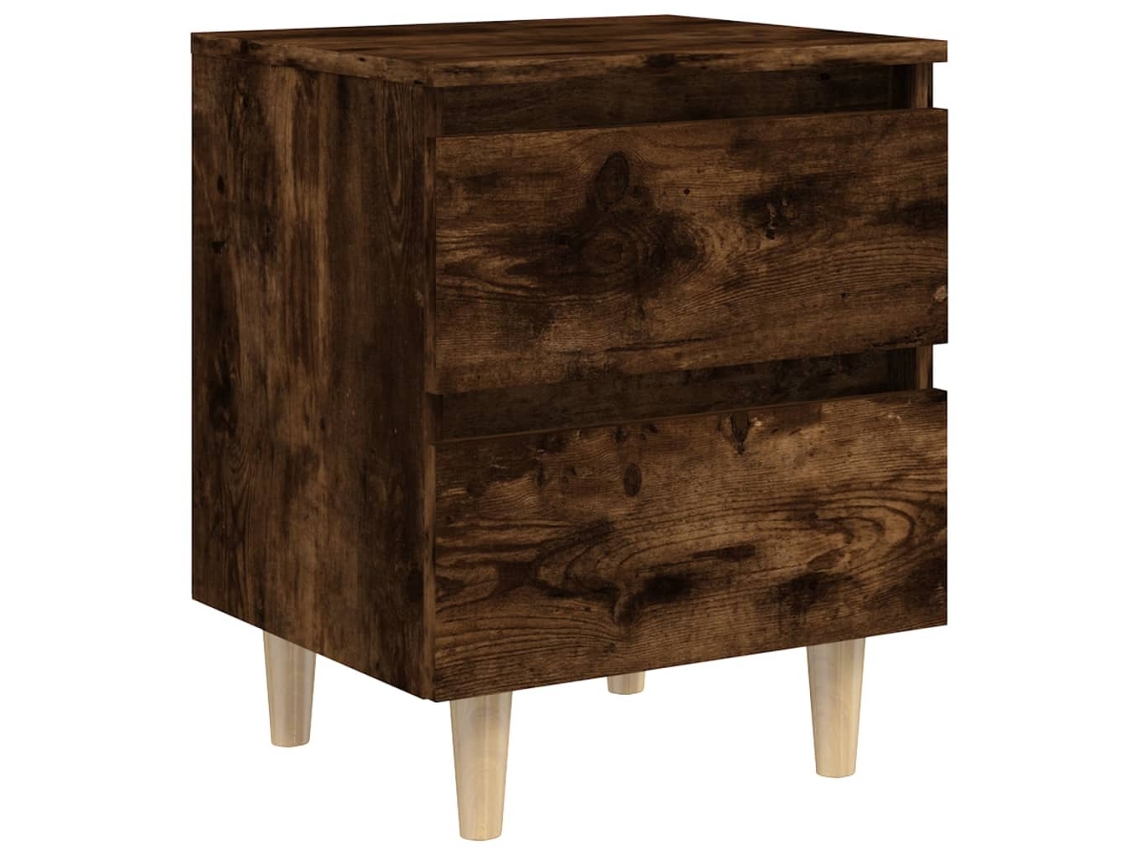 Bed Cabinet, Bed Cabinets Vidaxl Marrom Madeira Processada (n/a)