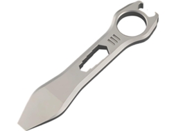 Ferramenta Multifuncional Edc Em Titânio Com Alavanca, Chave Inglesa De Bolso Resistente, Chave De Fenda, Abridor De