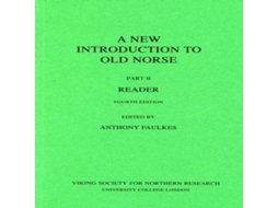Livro New Introduction to Old Norse de Anthony Faulkes (Inglês)