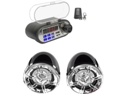 Rádio Haut-parleur Para Moto Com Haut-parleur, Micro Et