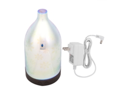 Laxiscreed Difusor Aromaterapia Com Luz Noturna, 100ml, Abajur De Vidro 3d, Funcionalidade Multimodo