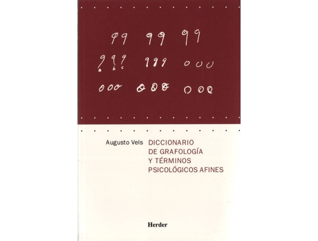 Livro Diccionario De Grafología TÉminos Psicológicos de Vários Autores