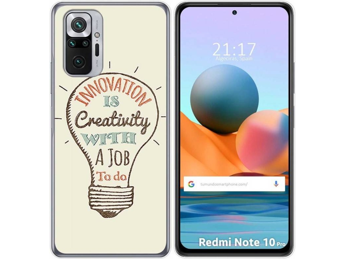 Capa Xiaomi Redmi Note 10 Pro TUMUNDOSMARTPHONE Creativity Multicor