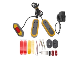 Mali sinal de giro para scooter Xiaomi M365 Pro, Pro2, luz de freio LED, sinalizador traseiro